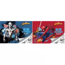 Beniamin Blok rysunkowy A4 Spider Man biay 20 kartek