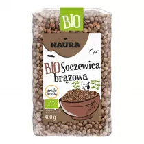 Naura Soczewica brzowa 400 g TAK