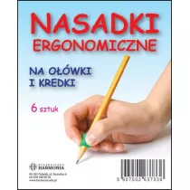 Harmonia Nasadki ergonomiczne na owek i kredki 6 szt.