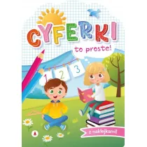 Ksi��ka edu. A4  Naklejki Cyferki. To proste  SKRZAT 077148