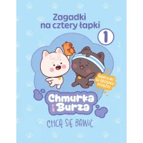 Zagadki na cztery �apki. Tom 1. Chmurka i Burza chc� si� bawi�