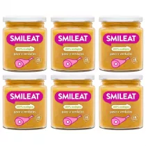 Smileat Soiczek z ekologicznym indykiem i warzywami po 6 miesicu Zestaw 6 x 230 g Bio