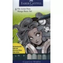 Faber-Castell Zestaw do kaligrafii Manga 8 szt.