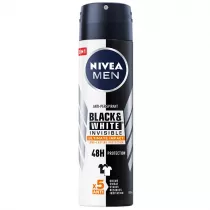 Nivea Men Black & White Invisible Ultimate Impact antyperspirant spray 150 ml