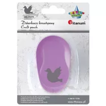 Titanum Dziurkacz z motywem Go��b 25mm