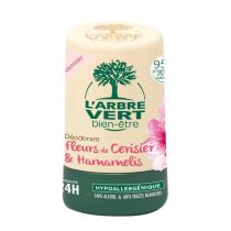 Larbre Vert Dezodorant w kulce Kwiaty Wiśni 50 ml