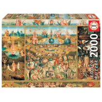 Puzzle 2000 el. Ogrd rozkoszy ziemskich Educa