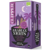 Clipper Herbatka z cynamonem i go�dzikami o smaku r�y (arabian nights) 20 x 2 g Bio