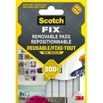 Scotch Masa mocujca samoprzylepne 11x15mm 36szt