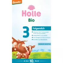 Holle Mleko nastpne krowie 3 dla niemowlt od 10. miesica demeter 600 g Bio