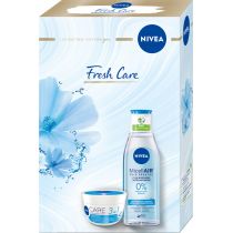 Nivea Fresh Care zestaw dla kobiet lekki krem do twarzy 3w1 + pielęgnujący płyn micelarny do cery normalnej i mieszanej 100 ml + 200 ml