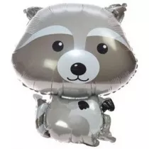Balon foliowy le�ne zwierz�tka - szop 60cm