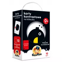 CzuCzu Karty Kontrastowe na Keczku 0mies.+