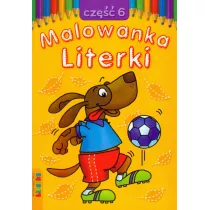 Malowanka. Literki. Cz 6