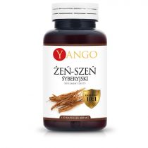 Yango Żeń-szeń syberyjski - ekstrakt 10:1 Suplement diety 120 kaps.