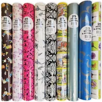 PaperHit Papier ozdobny X-Strong 57cmx25m MIX (9 szt)