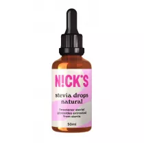 Nicks Sodzik w pynie Stevia drops natural 50 ml