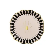 PartyDeco Talerzyki Pajk 23cm 6szt