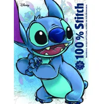 100% Stitch. Mandale, iluzje optyczne, scenki do kolorowania. Art therapy. Disney