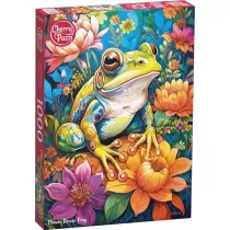 Puzzle 1000 CherryPazzi Flower Power Frog 31100