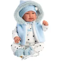 Lalka bobas Tino 44cm Llorens
