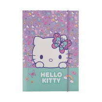 Patio Teczka kartonowa z gumk� A4 Hello Kitty pink wz�r 1