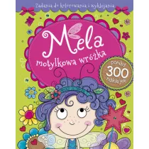 Mela motylkowa wrka. Zadania do kolorowania i wyklejania