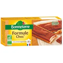 Bonneterre Herbatniki z czekolad� z nadzieniem mlecznym 125 g Bio