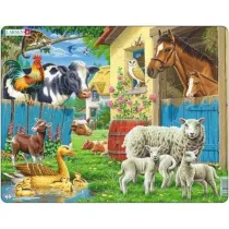 Puzzle Uk�adanka Zwierz�ta hodowlane Maxi Larsen