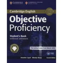 Objective Proficiency Student's Book without Answers with Downloadable Software