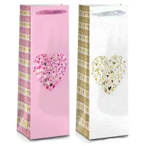 Pan Dragon Torebka lux butelka serce mix 2 wzor�w
