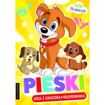 Pieski. Kolorowanka