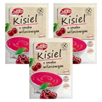 Celiko Kisiel o smaku wi�niowym Zestaw 3 x 40 g