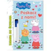 Peppa Pig. Poskacz z nami! Zadania do �cierania