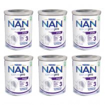 Nestle NAN EXPERTpro HA 3 Mleko modyfikowane junior dla dzieci powyżej 1. roku Zestaw 6 x 800 g