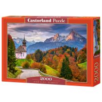 Puzzle 2000 el. Jesień w Bawarii Castorland