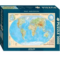 Puzzle 2000 el. wiat Fizyczny ArtGlob