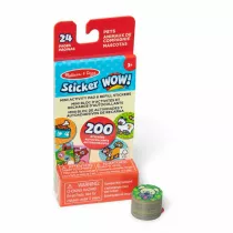 MELISSA Sticker WOW! Notesik Mini Activity Pad z naklejkami Zwierzta 50297 Melissa & Doug