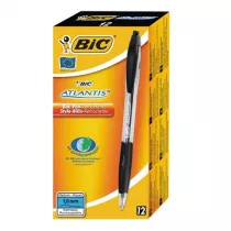 Bic D�ugopis automatyczny Atlantis z wymiennym wk�adem czarny