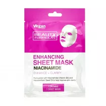 Beauty Formulas Maseczka w p�achcie z niacynamidem