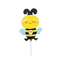Balon foliowy Mini Shape Happy Bee