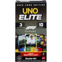 UNO Elite Formu�a 1 Edycja podstawowa Booster Pack Mattel