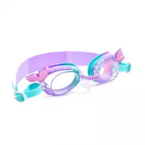 Aqua2Ude Okulary do pywania dla dzieci, Syrena, fioletowe
