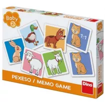 Gra pamiciowa baby memory Zwierztka Dino Toys