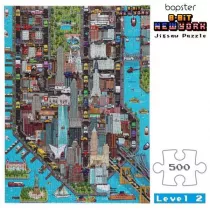 Puzzle 500 el. 8-BIT Nowy Jork Bopster