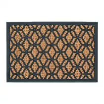 Esschert Design Wycieraczka z wkna kokosowego diament 60x40 cm