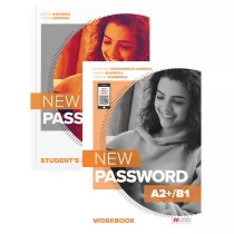 Pakiet New Password A2+/B1. Ksika ucznia papierowa + Zeszyt wicze + dostp do wersji cyfrowych + On-the-Go Practice w aplikacji MEE
