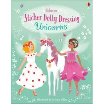 Sticker Dolly Dressing Unicorns wer. angielska