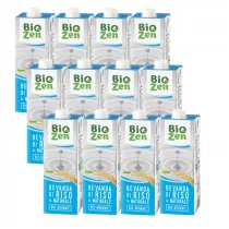Biozen Napj ryowy naturalny bezglutenowy Zestaw 12 x 1000 ml Bio
