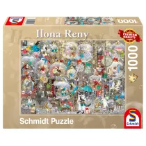 Puzzle 1000 el. Ilona Reny. Dekorowanie marzeniami Schmidt